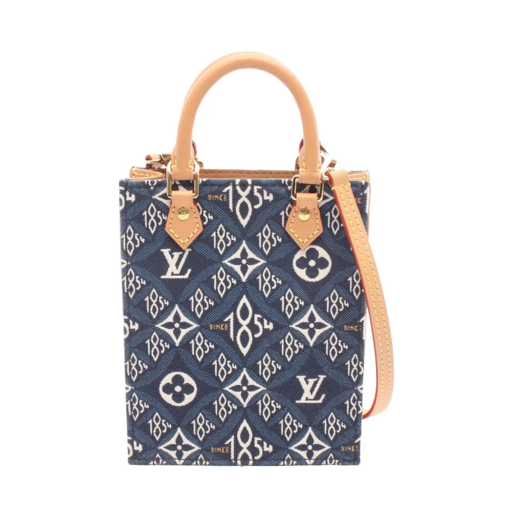 Louis Vuitton Vintage Women's Blue Pre-Owned Vintage Monogram Satchel Bag