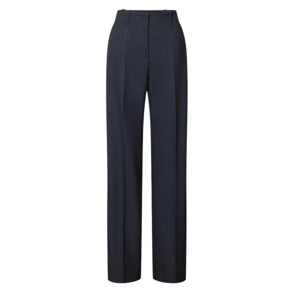 Hugo Boss Elegante Damesbroek met Plooien Black Heren