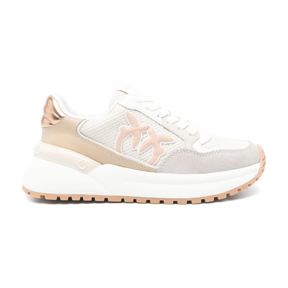 Pinko Women's Beige Trainers - Sneakers - 6 Uk - Shoes