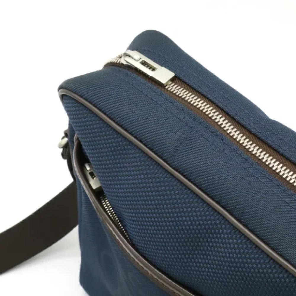 Louis Vuitton Vintage Pre-owned Fabric louis-vuitton-bags Blue Heren
