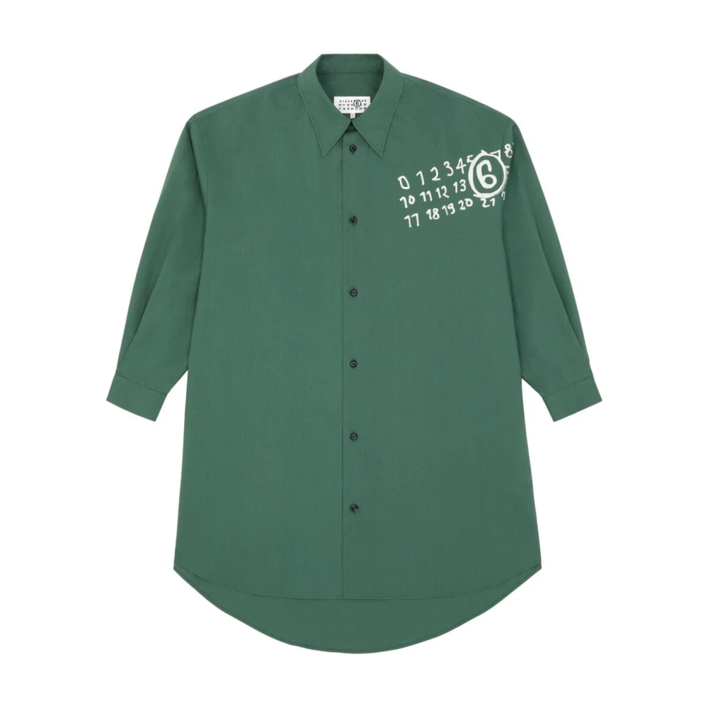 MM6 Maison Margiela Groene jurken voor vrouwen Green Dames