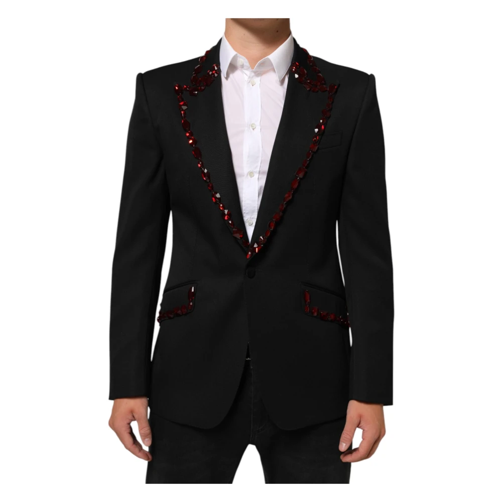 Dolce & Gabbana Men's Black Sicilia Blazer