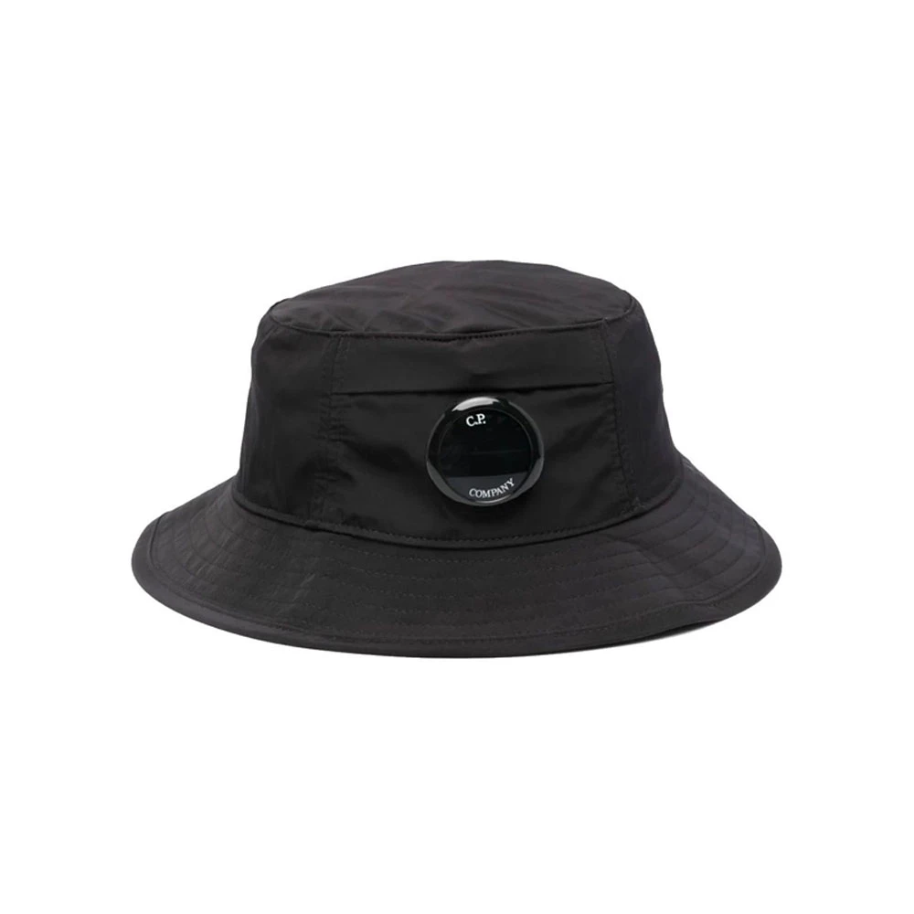 C.P. Company Nylon Bucket Hat Black Unisex