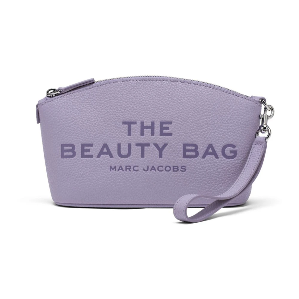 Marc Jacobs Lila Leren Baeury Tas Clutch Purple Dames