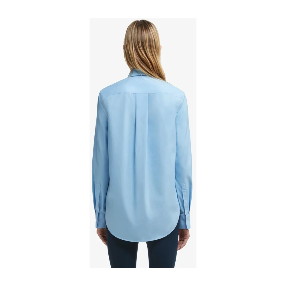 Wardrobe.nyc Blauwe Klassieke Shirt voor Mannen Blue Dames