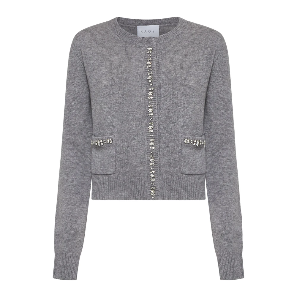 Kaos Lichtgrijze Sweater Collectie Gray Dames