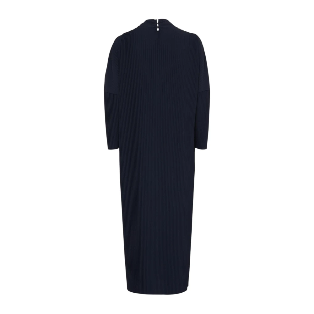 Max Mara Blauwe Faraone Jurk Blue Dames