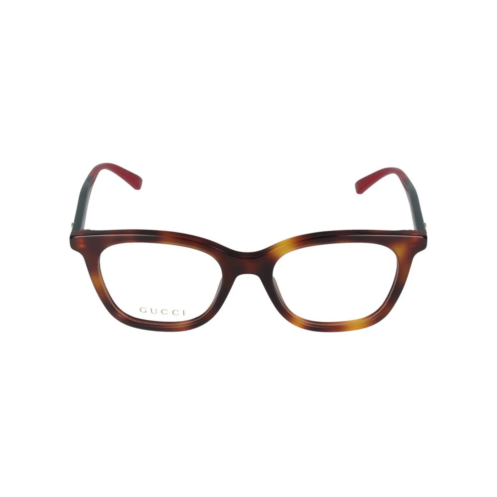 Gucci Women's Brown Green Transpar Eyeglasses Havana Style - Glasses - 50 Mm - Accessories