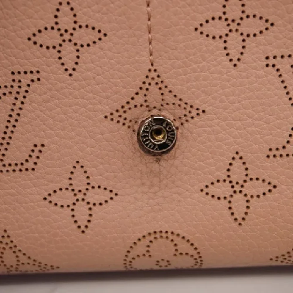 Louis Vuitton Vintage Pre-owned Fabric wallets Beige Dames