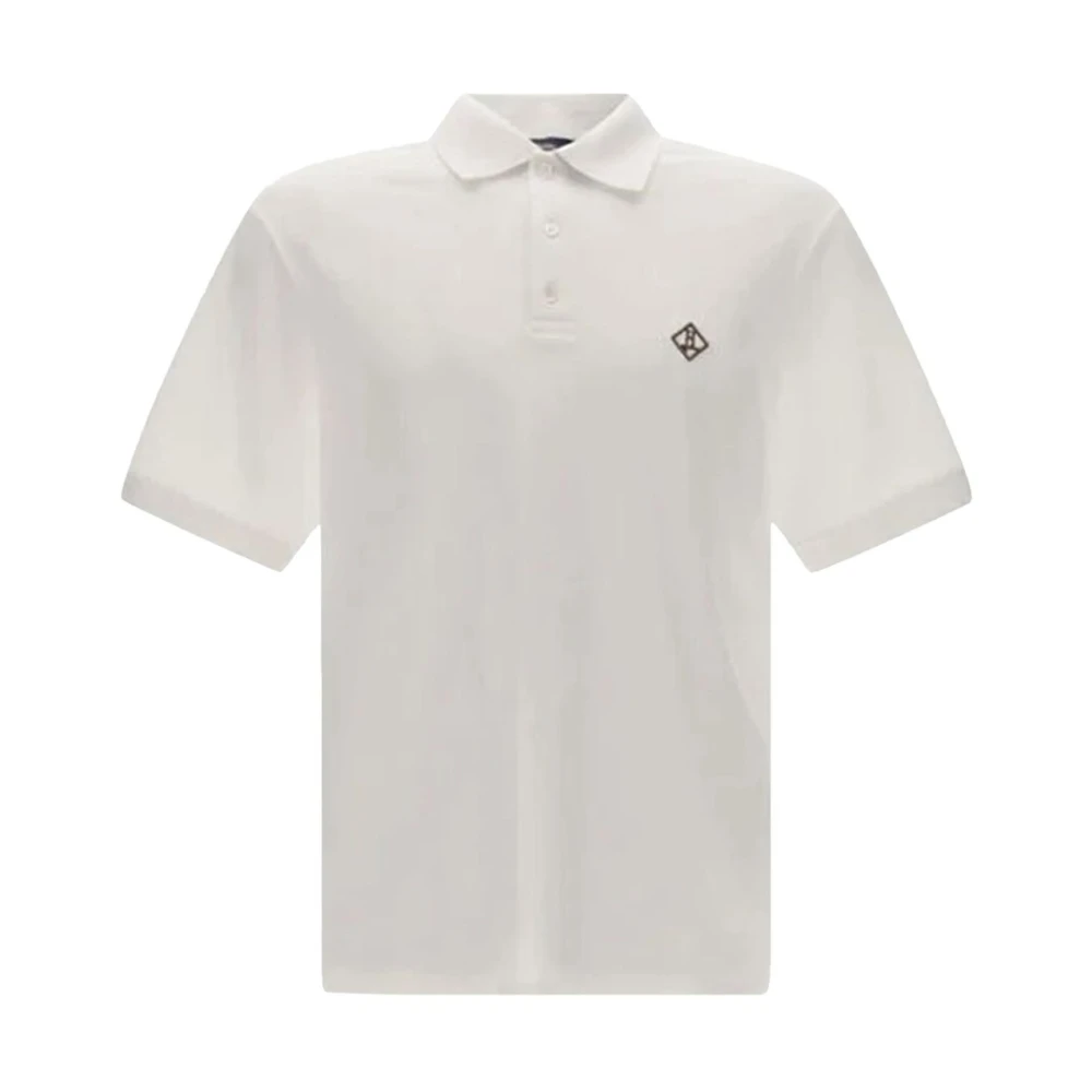 Herno Men's White Polo Shirts, M, T-Shirts And Polos