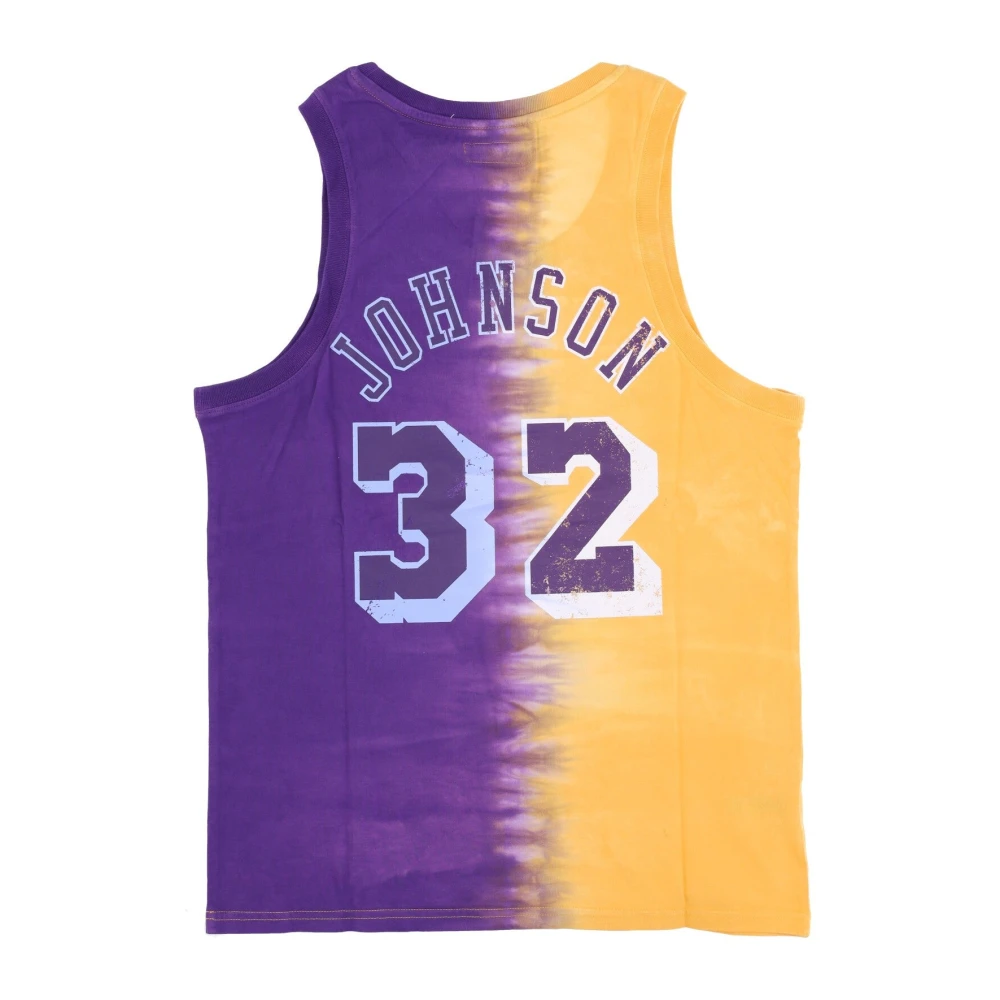 Mitchell & Ness Magic Johnson Tie Dye Tank Top Multicolor Heren