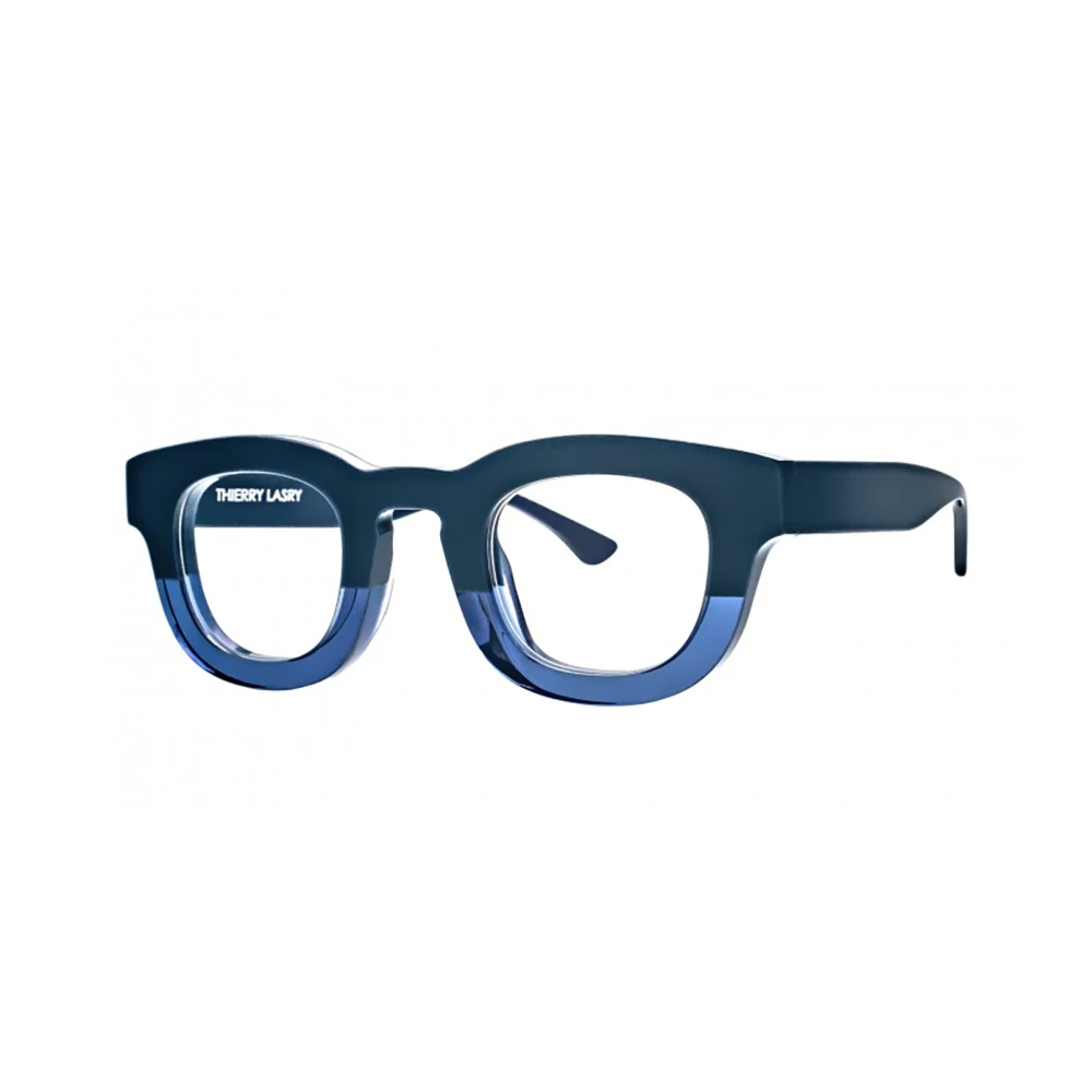 Thierry Lasry Stijlvolle zonnebril voor mode-liefhebbers Blue Unisex