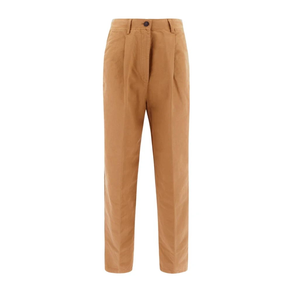 Trousers > Straight Trousers - - Forte Forte - Modalova