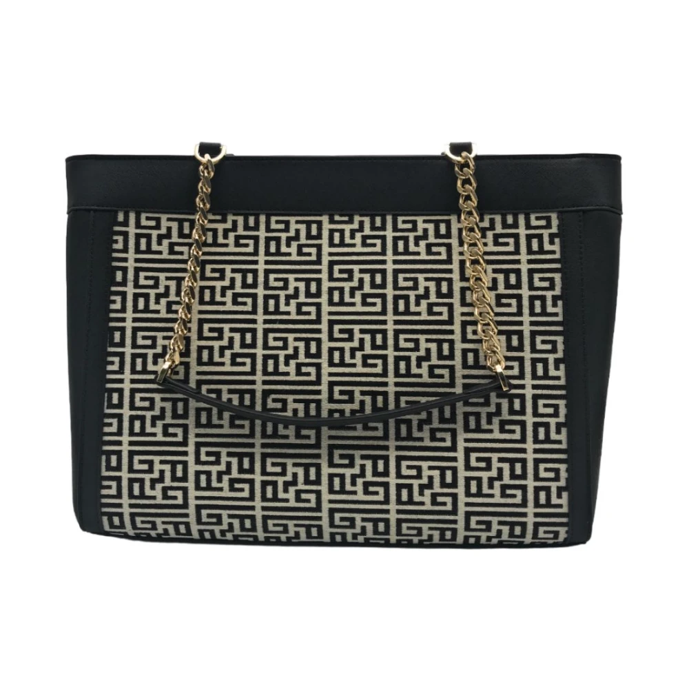Gaëlle Paris Stijlvolle Borsa Handtas Beige Dames
