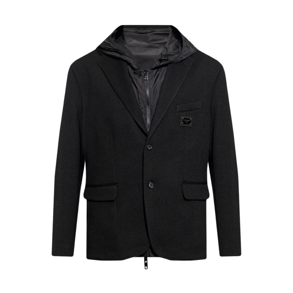 Dolce & Gabbana Mannelijk Zwart Jassen Heren, L, Blazers