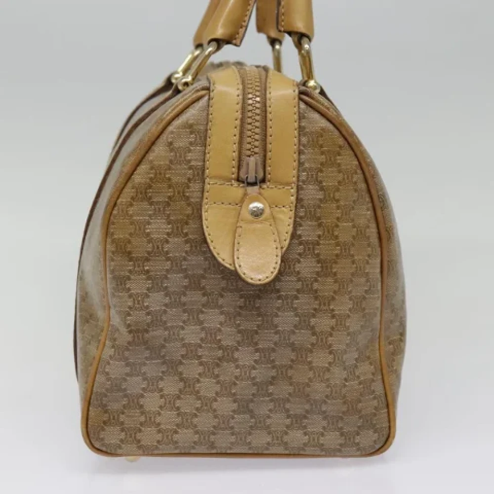 Celine Vintage Pre-owned Fabric celine-bags Beige Dames