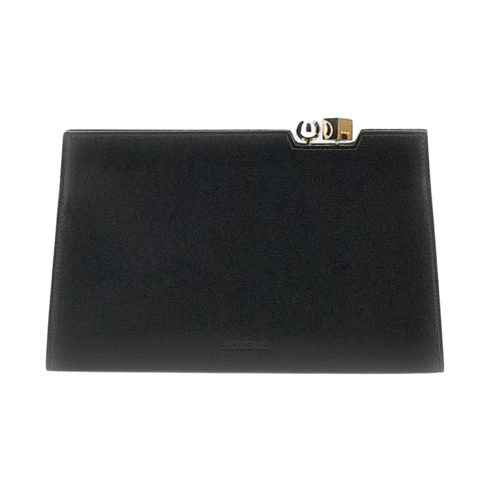 Jacquemus Black Shoulder Bags, Female, One Size, Pochette Salon