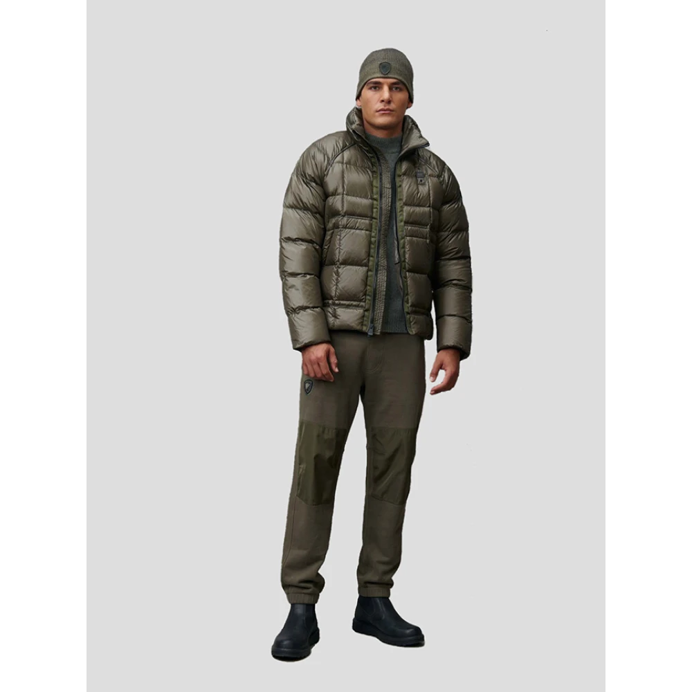 Blauer Groene gewatteerde jas Oakton-model Green Heren
