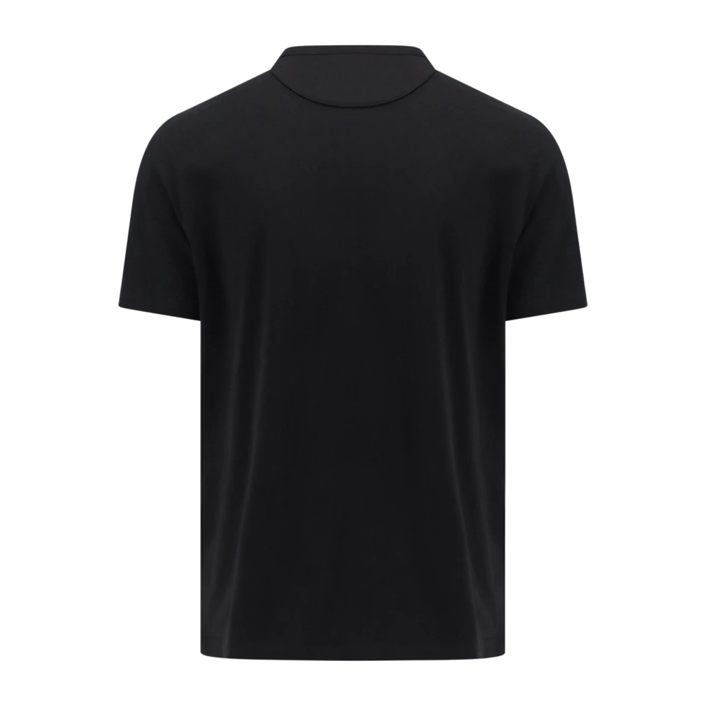 Valentino Zwart Crew-neck T-shirt Black Heren