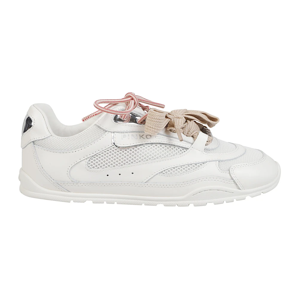 Pinko Vrouw Wit Yulia 01 Sneakers