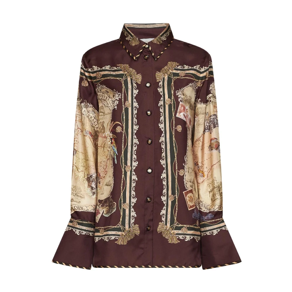 Zimmermann , Damen, Blusen & Hemden, Mehrfarbig, S