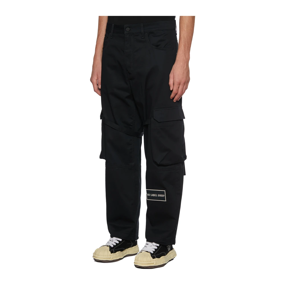 44 Label Group Broek Dames Recht Black Heren