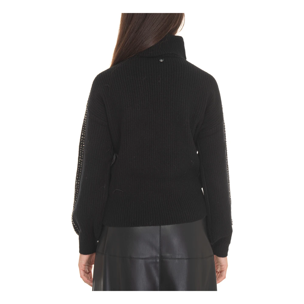 Liu Jo Wollen Coltrui met Ballonmouwen Black Dames