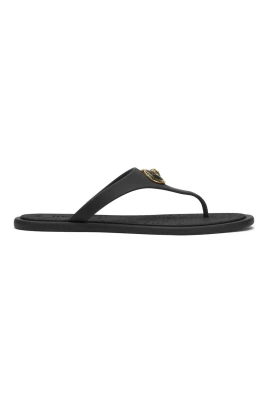 Svarta Medusa Head Sandaler