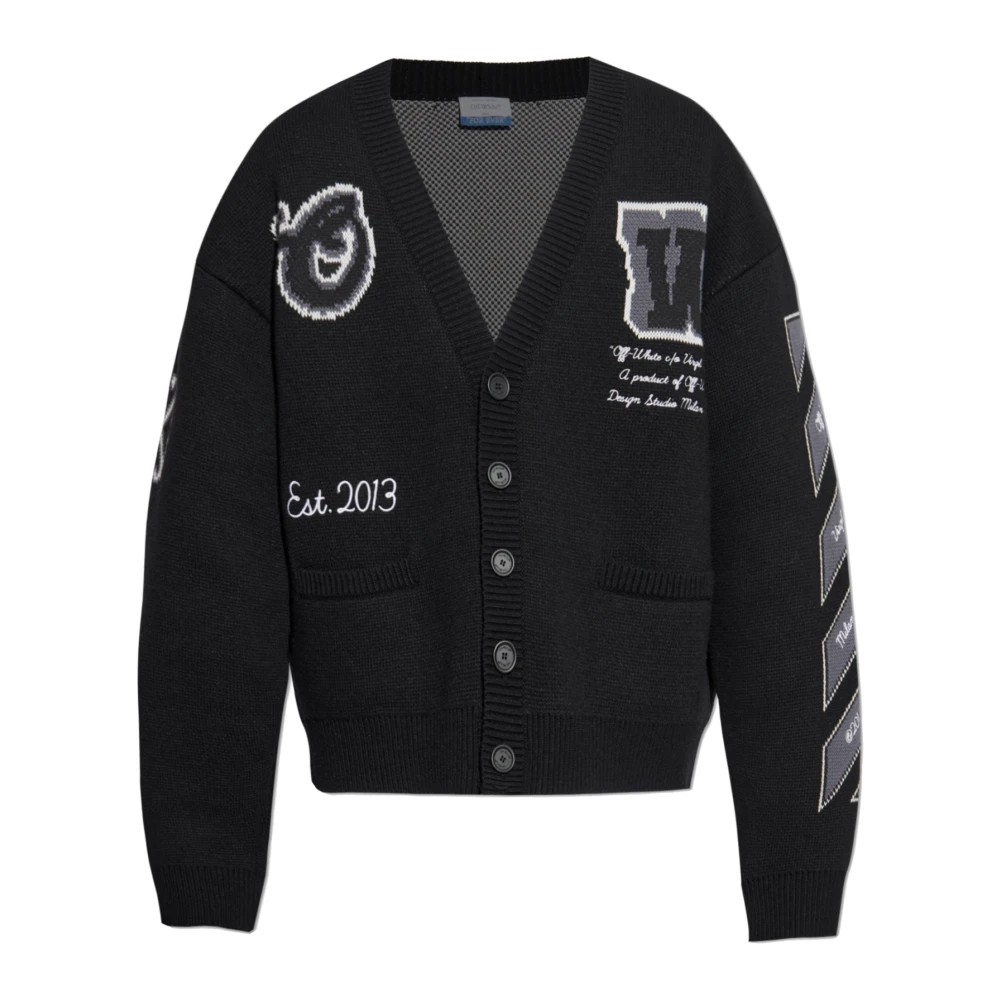 Knitwear > Cardigans - - Off White - Modalova