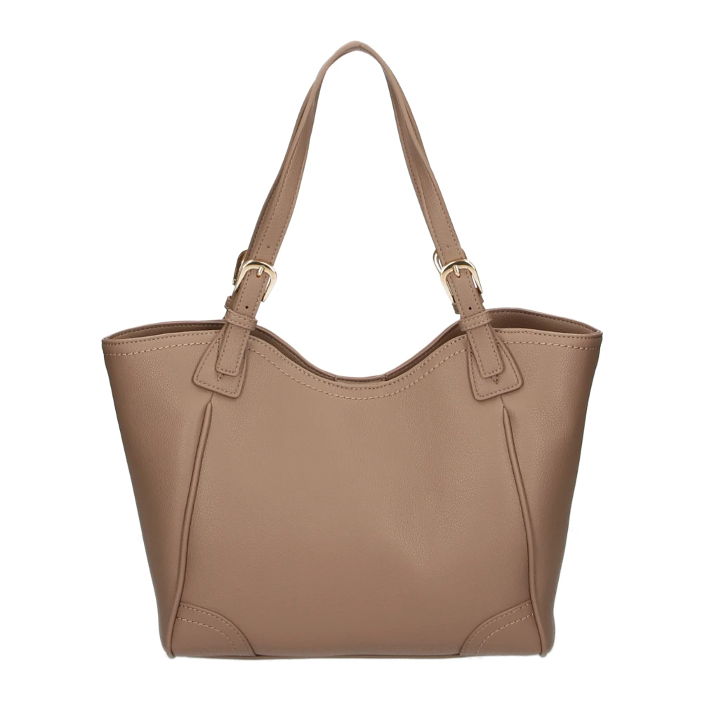 Love Moschino Beige PU Taupe Tas Beige Dames