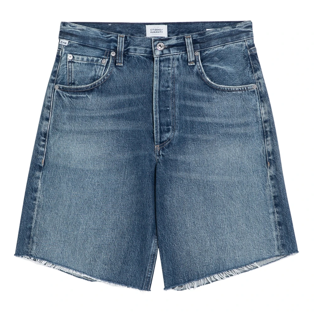 Citizens of Humanity Korte Bermuda Shorts voor Mannen Blue Dames