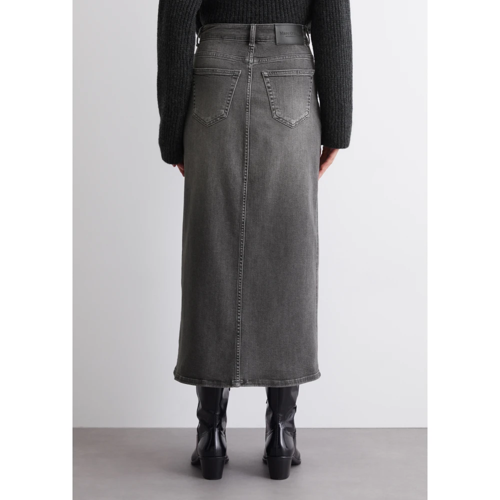 Marc O'Polo Gewone spijkerrok Gray Dames