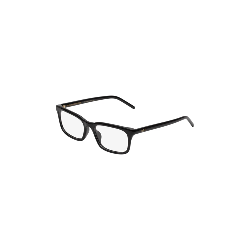 Retrosuperfuture Unisex Black Glasses, 55 Mm, Numero 146 Optical Frame