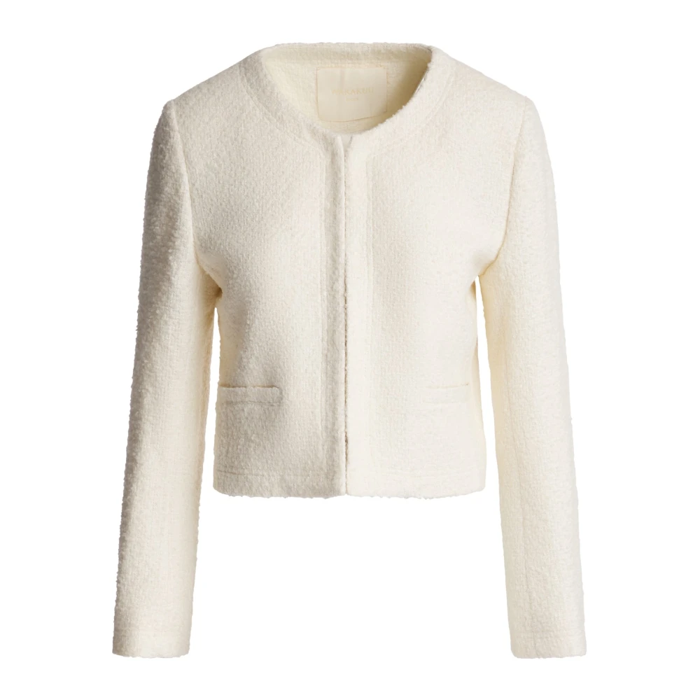 Wakakuu Icons Stijlvolle Belmont Jurk voor Vrouwen White Dames