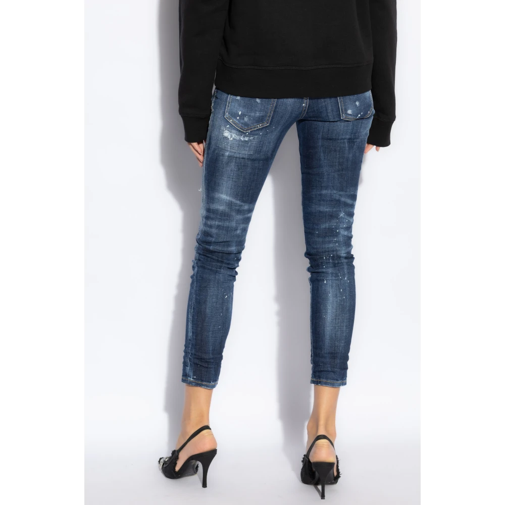 Dsquared2 Jennifer Jeans Blue Dames