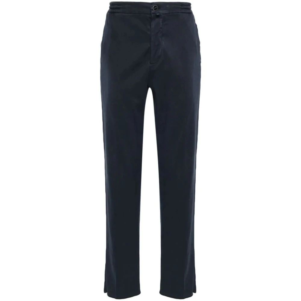 Kiton Slim-Fit BLU Navy Jeans Blue Heren