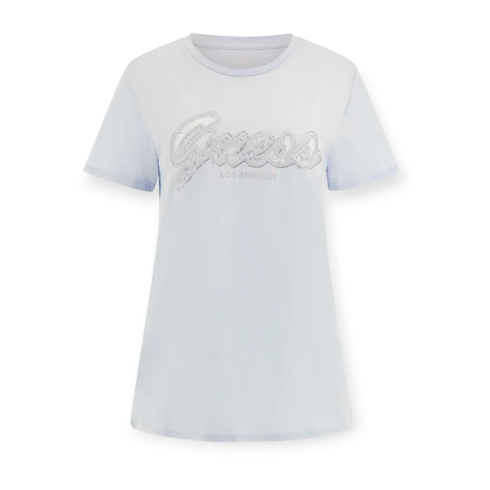 Guess - Tops > T-Shirts - White - Guess - Modalova