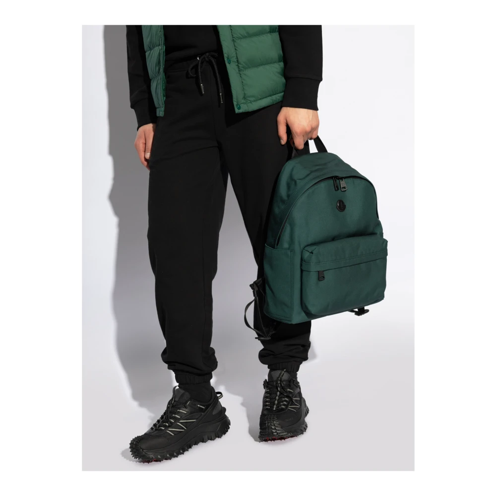 Moncler Rugzak met logo Green Heren