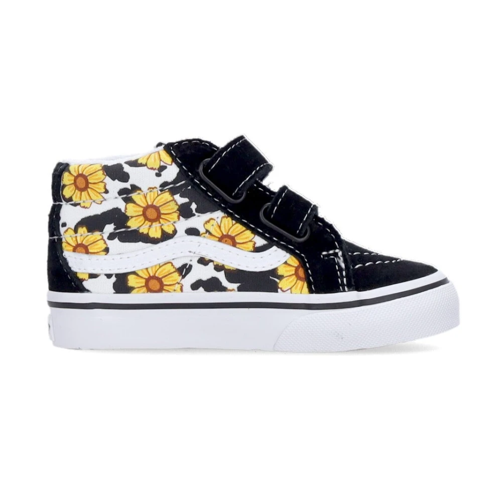 Vans Barn Högtoppsko Blommönster Multicolor, Pojke