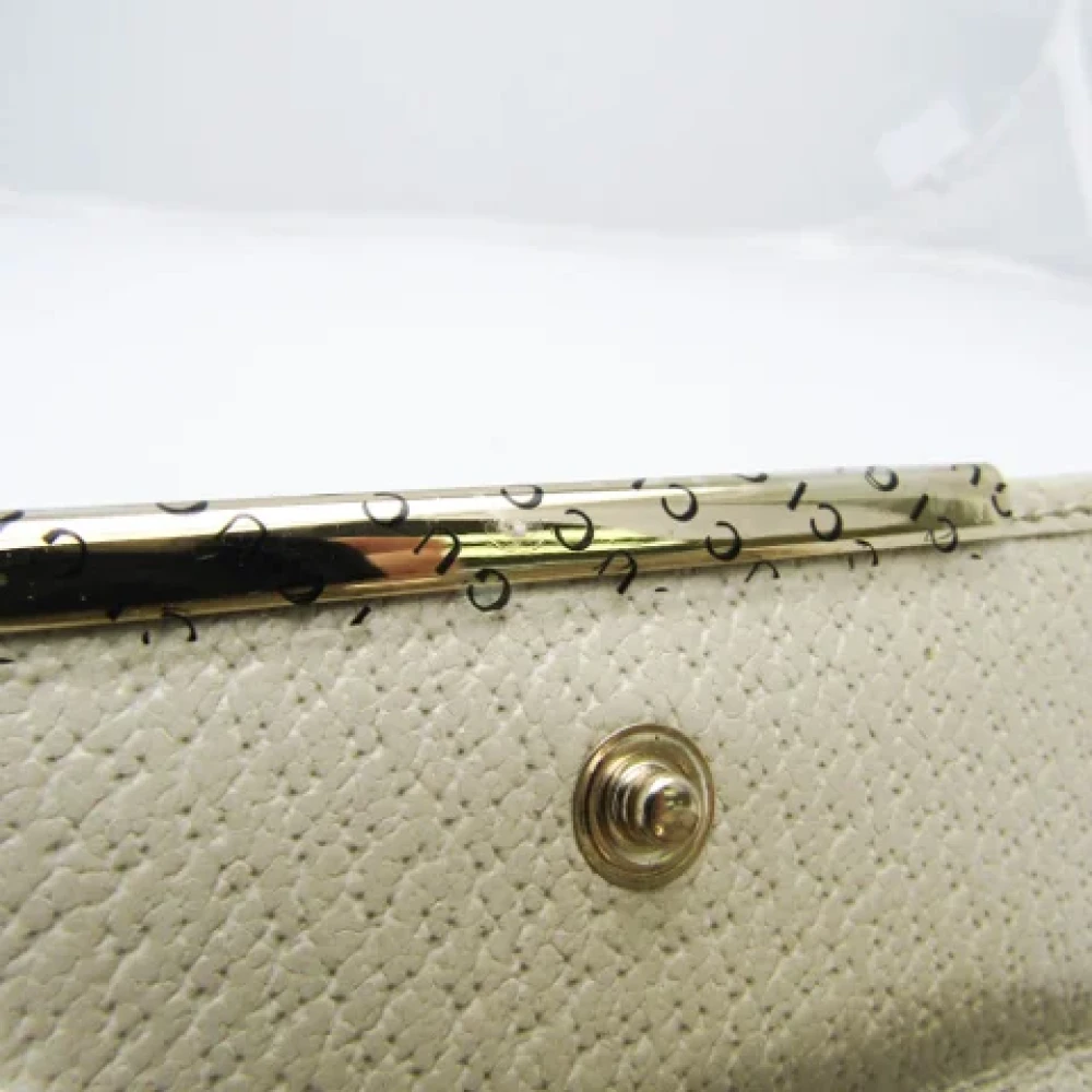 Gucci Vintage Pre-owned Canvas key-holders Beige Dames