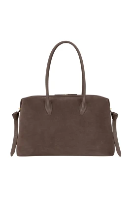 Ganache Suede Large Brioche Duffle