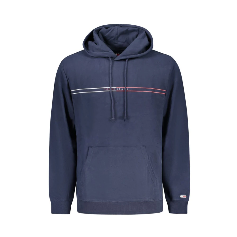 Tommy Hilfiger Cotton Jumper - Male - Hoodies - Blue - L - Sweatshirts & Hoodies
