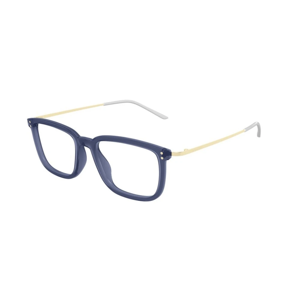 Gucci Men's Blue Glasses, 53 Mm, Square Optical Frame