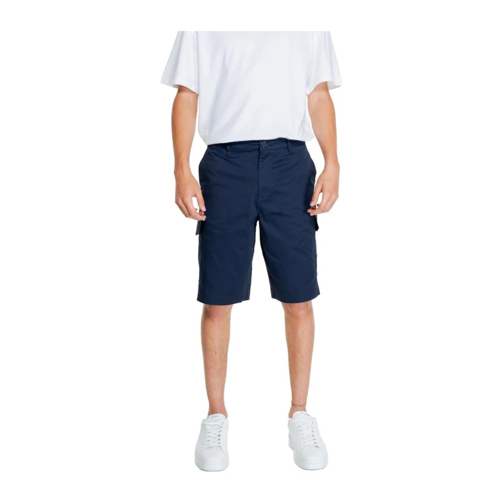Armani Exchange Bermuda Shorts Blue Heren
