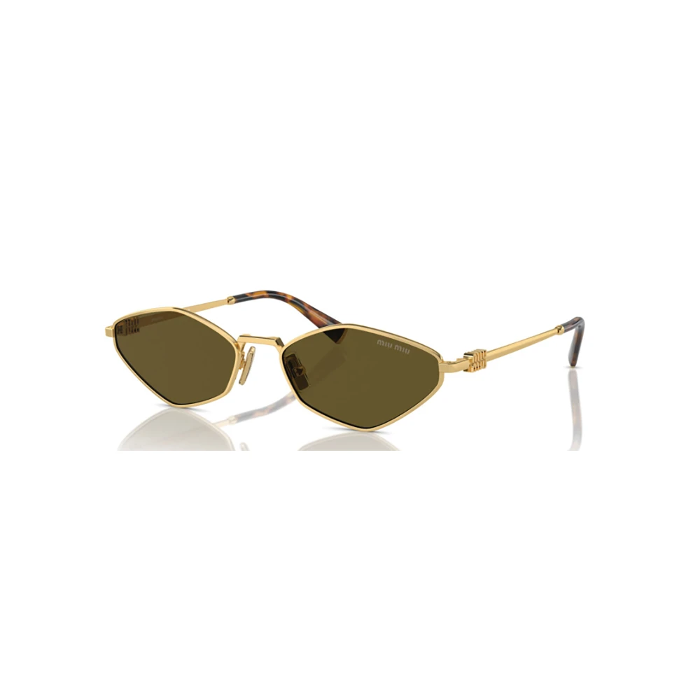 Miu Miu Unisex Yellow Sunglasses, 56 Mm, Stylish Sunglasses For Everyday Use