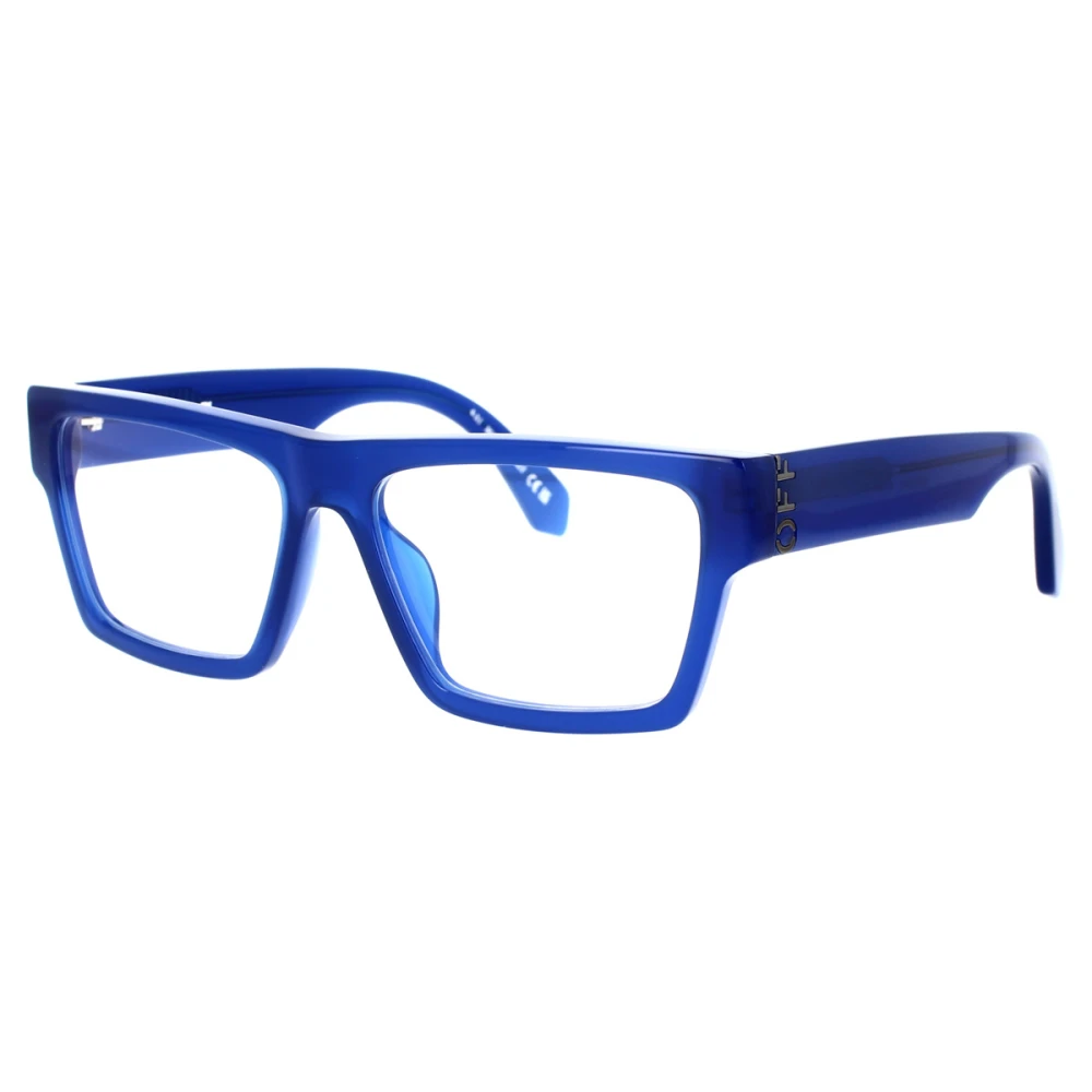 Off White Unisex Style 46 Transparante Blauwe Bril Blue Unisex