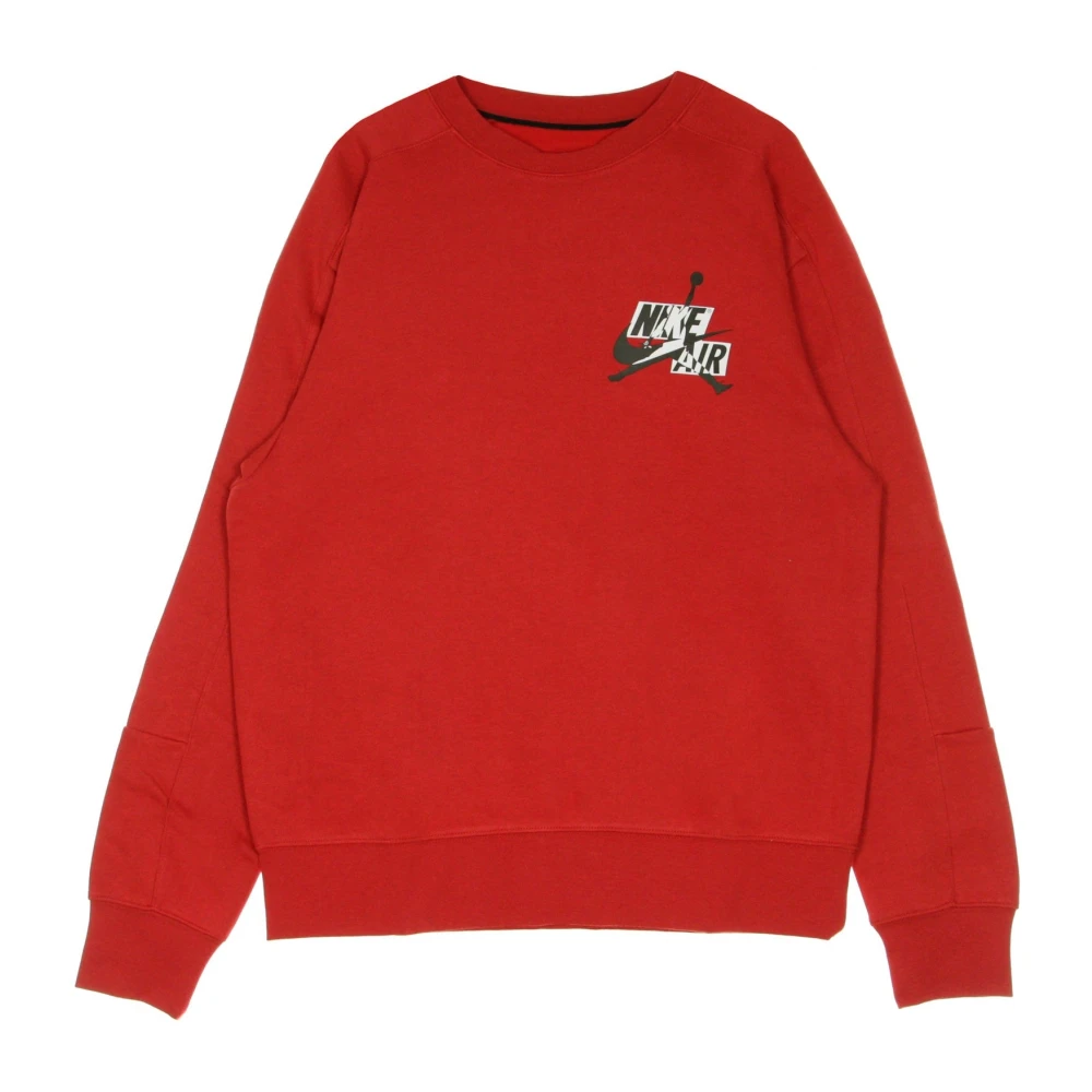 Jordan Klassieke Sweatshirt in Rood Red Heren