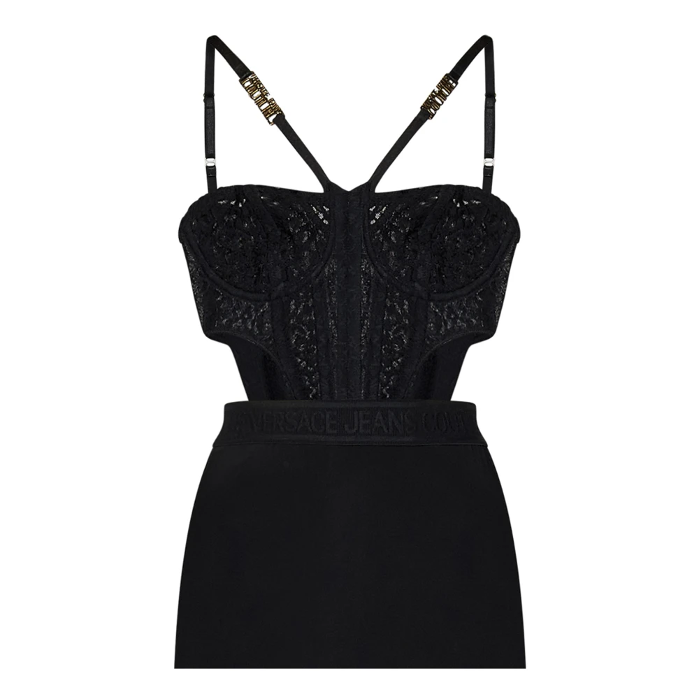 Versace Jeans Couture Maxi Dresses Black Dames