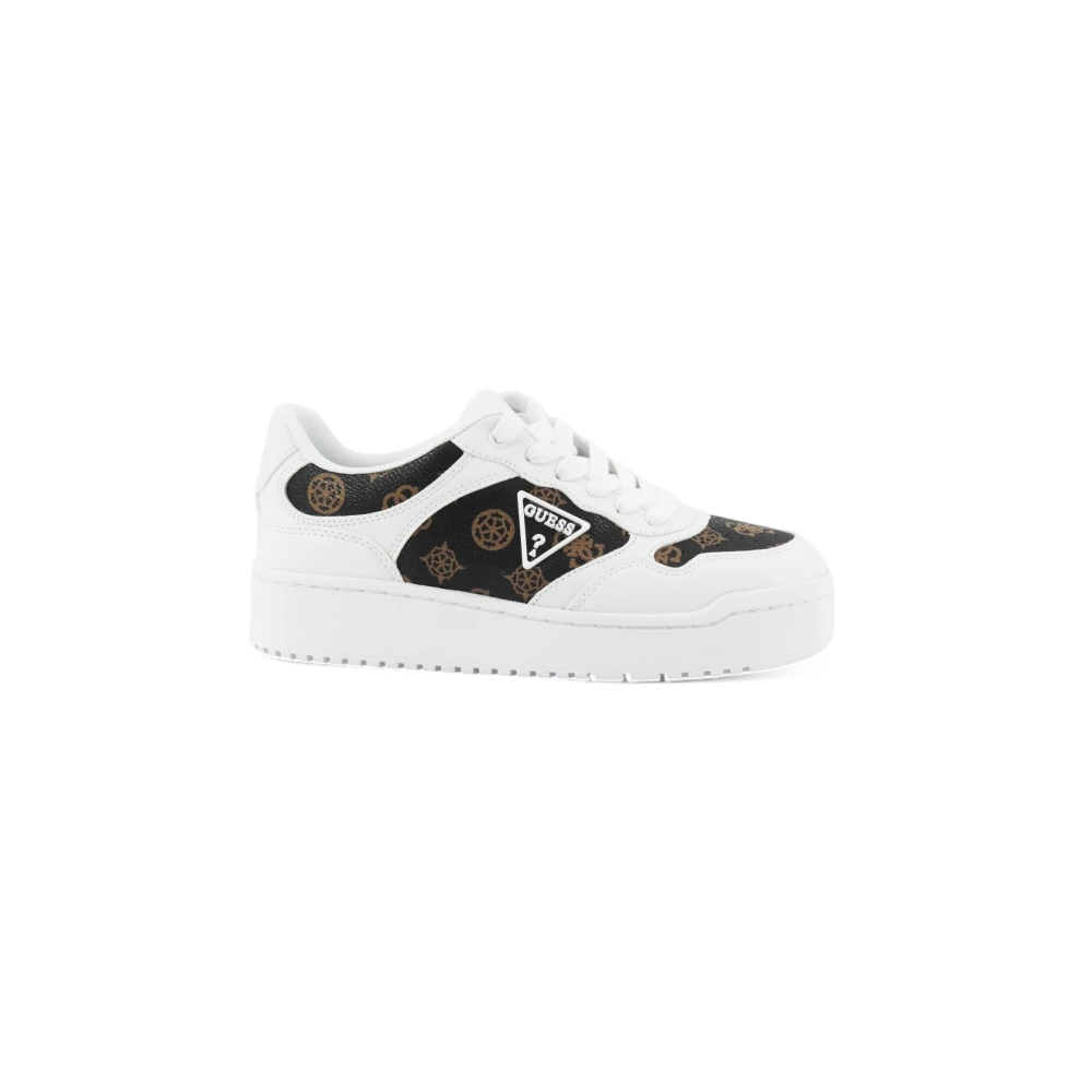 Guess Women's White Trainers - Sneakers - 3 Uk- Shoes