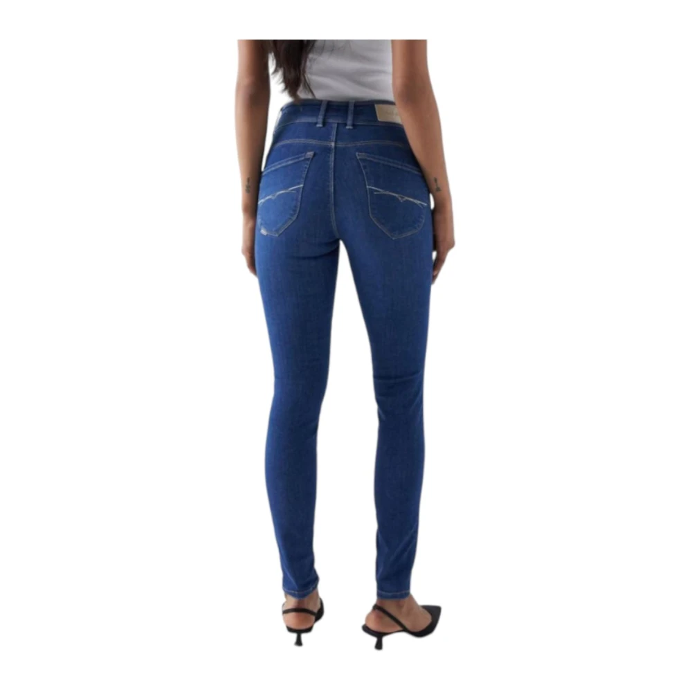 Salsa Skinny Jeans Blue Dames